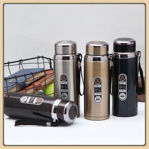 Bình Giữ Nhiệt Nóng - Lạnh cao cấp - Inox 316 loại 1000ml loại  nắp kim cương