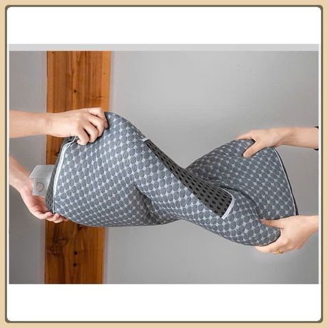ComBo 2 Gối Massage, Gối Mát-Xa Công Thái Học 500g Giúp Nâng Đỡ Cổ Chống Đau Mói Cổ Vai Gáy Kích Thước 40x60cmcm