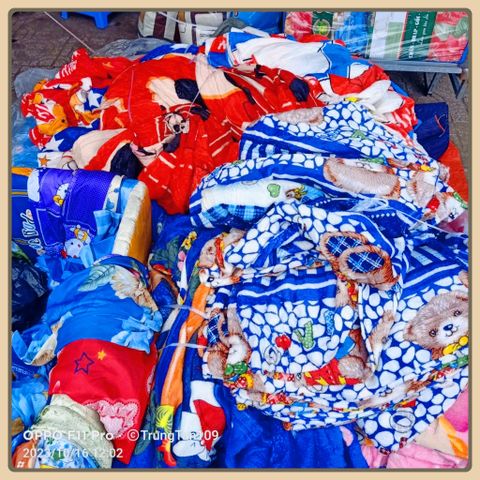 Chăn mền tuyết nhung siêu ấm mền mịn kích thước 1,6x2m bao đẹp 500g cao cấp chọn mẫu