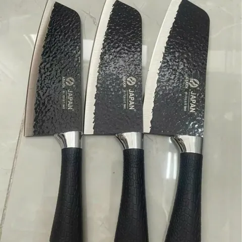 3 DAO NHẬT THÉP KHÔNG GỈ - BỘ 3 DAO K05 - DAO LÀM BẾP CAO CẤP