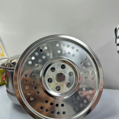 Nồi Hấp 20cm  tặng  kèm xửng hấp tiện lợi  nồi hấp inox mini nồi nhỏ  tiện cho gia đình ít người  và hấp thức ăn nhỏ