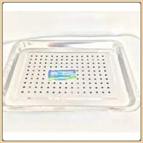 Khay úp ly trà inox 26 x 36cm,mâm úp ly inox cao cấp