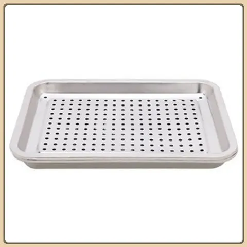 Khay úp ly trà inox 26 x 36cm,mâm úp ly inox cao cấp