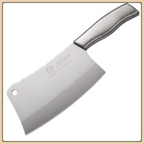Dao đại chặt xương inox cực bén cao cấp - Dao XÁM đại chặt xương không rỉ sét siêu bền bỉ và an toán