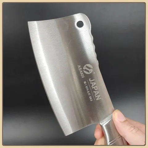 Dao đại chặt xương inox cực bén cao cấp - Dao XÁM đại chặt xương không rỉ sét siêu bền bỉ và an toán