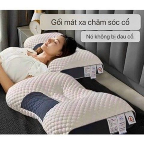 Gối Spa chống đau mỏi vai gáy, bảo vệ đốt sống cổ kích thước 50 x 70cm 750g