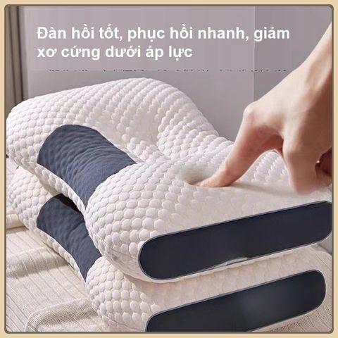 Gối Spa chống đau mỏi vai gáy, bảo vệ đốt sống cổ kích thước 50 x 70cm 750g