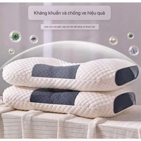 Gối Spa chống đau mỏi vai gáy, bảo vệ đốt sống cổ kích thước 50 x 70cm 750g