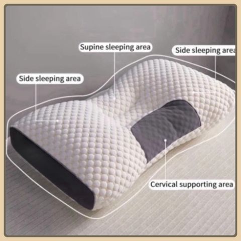 Gối Spa chống đau mỏi vai gáy, bảo vệ đốt sống cổ kích thước 50 x 70cm 750g