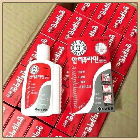 Dầu nóng xoa bóp Hàn Quốc Antiphlamine 100ml,dầu xoa bóp nóng