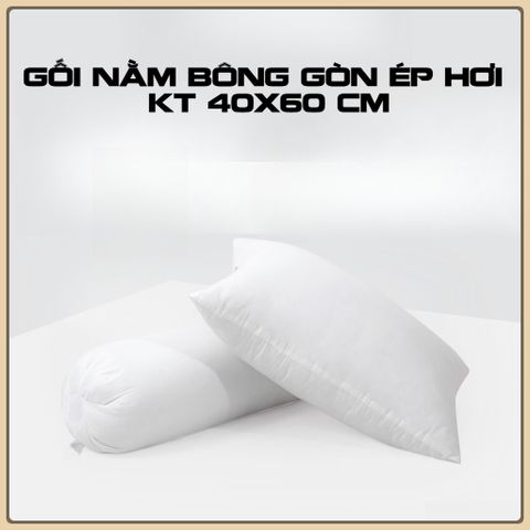 Ruột Gối Gòn Gối Nằm Gối Ôm Tiêu Chuẩn Khách Sạn 3* gối nằm 40x60 cm & ôm 35x100 cm