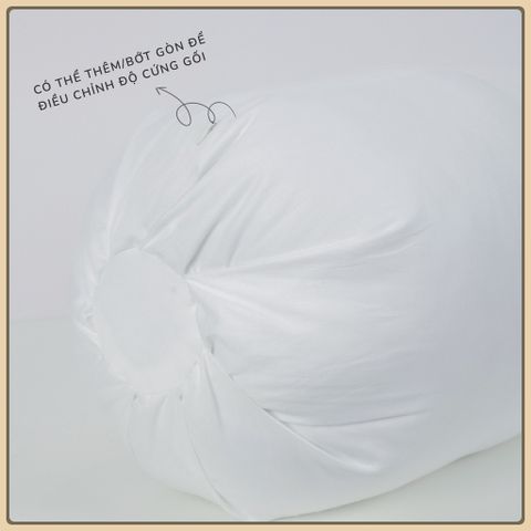 Ruột Gối Gòn Gối Nằm Gối Ôm Tiêu Chuẩn Khách Sạn 3* gối nằm 40x60 cm & ôm 35x100 cm