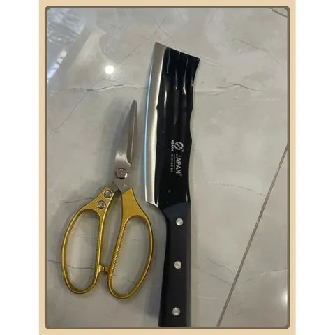 COMBO 2 DAO JAPAN THÉP KHÔNG GỈ + 1 KÉO NHẬT SK5