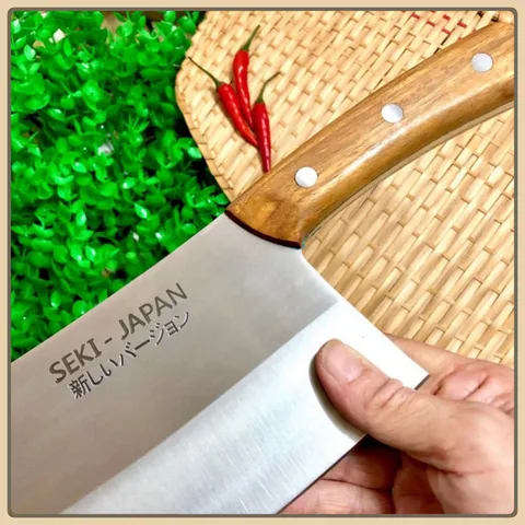 Dao Chặt Xương Cao Cấp Seki Nhật Bản, Dao Làm Bếp Thép Không Gỉ Chắc Chắn Chặt Xương Chặt Gà vịt