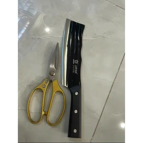 COMBO 2 DAO JAPAN THÉP KHÔNG GỈ + 1 KÉO NHẬT SK5