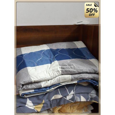 Chăn hè trần bông 3 lớp - Chăn hè thu chần bông - Chăn hè trần bông 1.6x2m cotton - mềm tuyết - chăn hè cotton