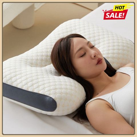 (HCM HỎA TỐC) Gối Spa Chống Đau Mỏi Vai Gáy, Căng Thẳng Có Giấc Ngủ Sâu Và Ngon Hơn