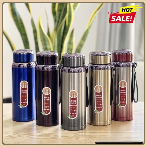 Bình giữ nhiệt 1000ml Inox 316 cao cấp - Bình giữ nhiệt nóng lạnh có lọc tiện lợi - Chất liệu cao cấp