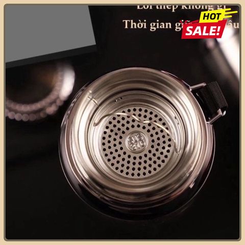 Bình giữ nhiệt 1000ml Inox 316 cao cấp - Bình giữ nhiệt nóng lạnh có lọc tiện lợi - Chất liệu cao cấp