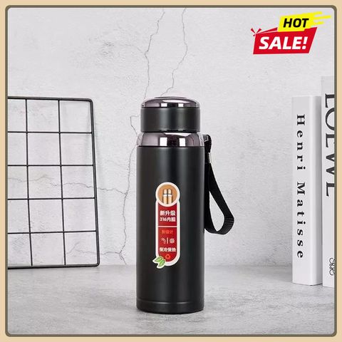 Bình giữ nhiệt 1000ml Inox 316 cao cấp - Bình giữ nhiệt nóng lạnh có lọc tiện lợi - Chất liệu cao cấp