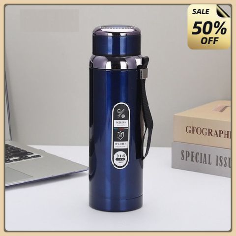 Bình Giữ Nhiệt 1000ml, Inox Cao Cấp, Kiểu Dáng Thời Trang, Sáng Bóng (nhiêu màu)