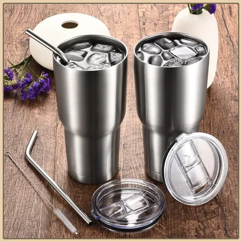Ly giữ nhiệt 900ml inox 304 nắp đậy kín , giữ nóng hơn 8 giờ , giữ lạnh 20 giờ , tặng full phụ kiện , chống xước