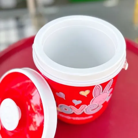 Phích đá mini hot, phích nước nhựa 1L màu ngẫu nhiên