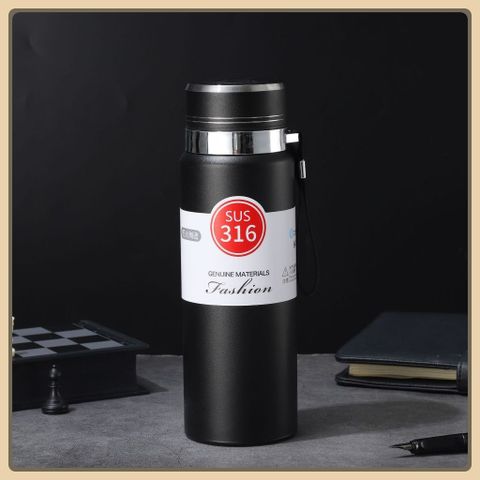 Bình Giữ Nhiệt Cao Cấp 1000ML SUS 316 3 Lớp. Sơn Nhám Chống Trầy, Quai Đeo Chắc Chắn