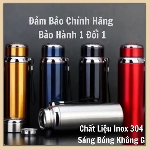 Bình Giữ Nhiệt Nóng Lạnh 1000ml Chất Liệu Inox 316 Cao Cấp - Chất Liệu An Toàn