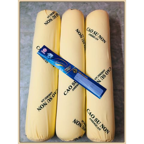 Ruột gối ôm cao su non American 35 x 100 (cm) gối ôm cao su kèm vỏ gối ôm