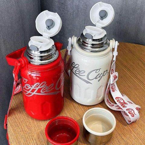Bình Giữ Nhiệt Coffee Cup, Dung Tích 800ML, Chất Liệu Inox