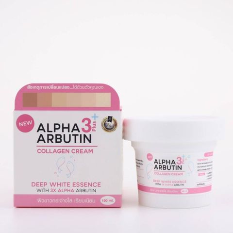 (Nhập khẩu) Sữa Dưỡng Thể Alpha Arbutin 3 Plus Collagen Lotion Làm