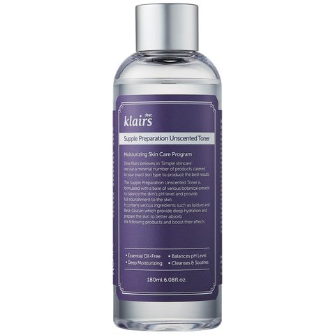 (Auth 100%) Nước Hoa Hồng Klairs Supple Preparation Unscented Toner