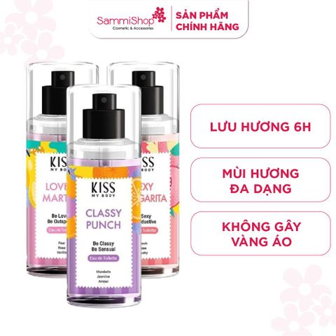 (Auth 100%) Xịt thơm toàn thân Dark Kiss body mist - Bath and Body