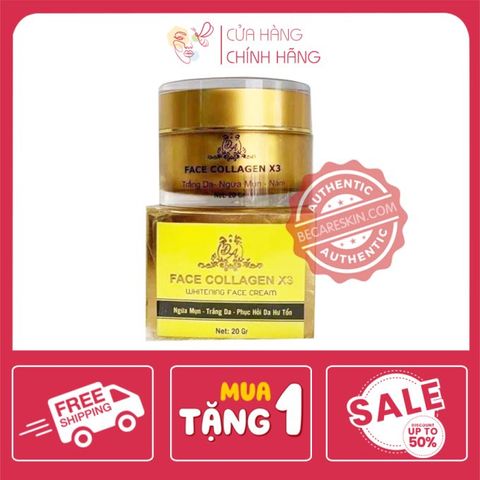 (Nhập khẩu) Kem Face Collagen X3 Chính hãng