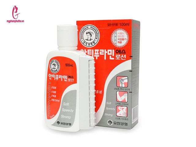 (Auth 100%) Dầu Nóng Xoa Bóp Hàn Quốc Antiphlamine Hỗ Trợ Chấn Thương