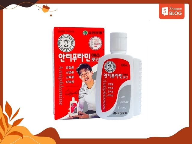 (Nhập khẩu) Dầu Nóng Xoa Bóp Hàn Quốc Antiphlamine Hỗ Trợ Chấn Thương