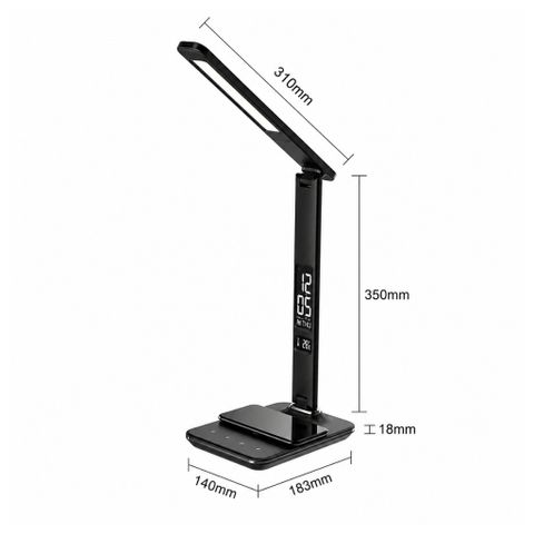Đèn Bàn Học Chống Cận Wilit U13AQ - Đèn LED 18W Sạc Không Dây, 3 Chế Độ Sáng, Thiết Kế Sang Trọng Cho Học Tập Và Làm Việc