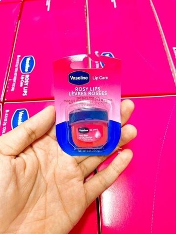 (Chính hãng) Sáp Dưỡng Môi Vaseline Lip Therapy Rosy Lips 7g Giúp Mềm