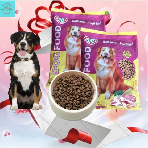 [900g] Hạt Cho Chó Orio - Thức Ăn Cho Chó Trưởng Thành - Hạt Cho Chó Lớn Túi 450g