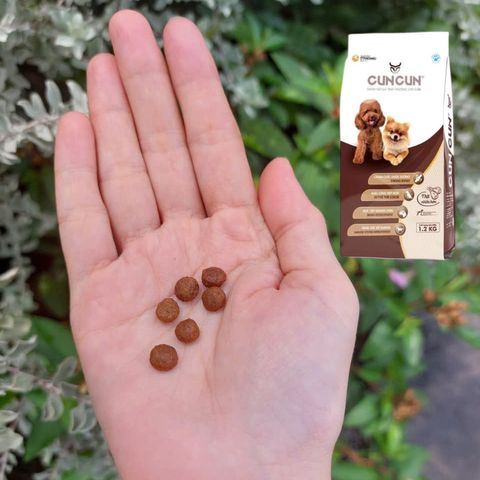 [DÙNG THỬ CHÓ MÈO] Hạt Cho Chó Cuncun - Thức Ăn Cho Chó Lớn - Hạt Cho Chó Trưởng Thành Túi 1.5Kg