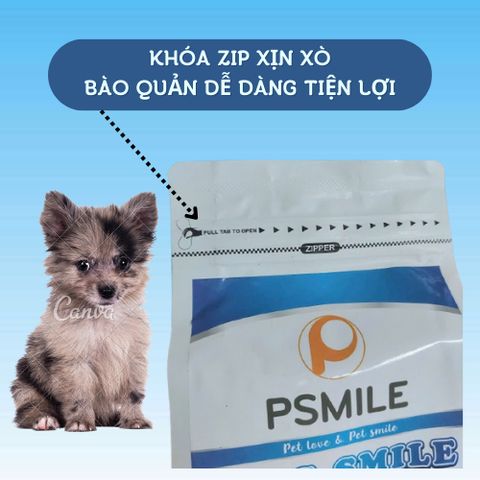 Thức Ăn Cho Chó Mix Topping - Hạt Tăng Cân Cho Chó Kén Ăn - Hạt Cho Chó Túi 1Kg