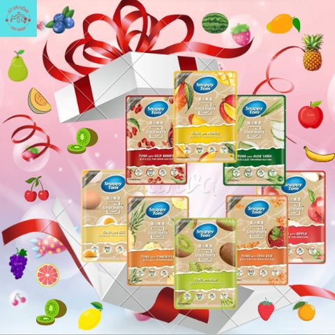 Pate Mèo Snappy Tom Trái Cây - Thức Ăn Cho Mèo Hỗn Hợp Cá Và Trái Cây Nhiều Dinh Dưỡng Gói 70G