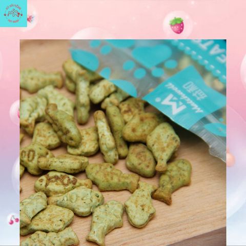 Bánh Cá Catnip Biscuits Cho Mèo - Snack Cho Mèo - Đồ Ăn Vặt Cho Mèo Gói 40G