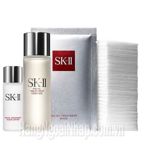 (Auth 100%) Set Dưỡng Da SK-II Pitera Youth Essentials Mini 4 Món