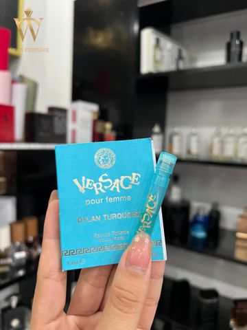 (Chính hãng) Nước Hoa Nữ Versace Dylan Turquoise Pour Femme EDT 10ml