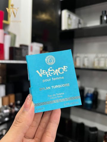 (Chính hãng) Nước Hoa Nữ Versace Dylan Turquoise Pour Femme EDT 10ml