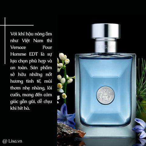 (Auth 100%) Nước Hoa Nam Versace Pour Homme EDT (Eau De Toilette)
