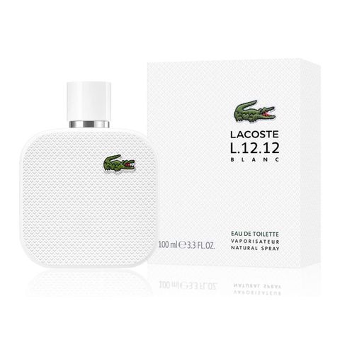 (Chính hãng) Nước Hoa Nam Lacoste L.12.12 Blanc Eau De Toilette Spray