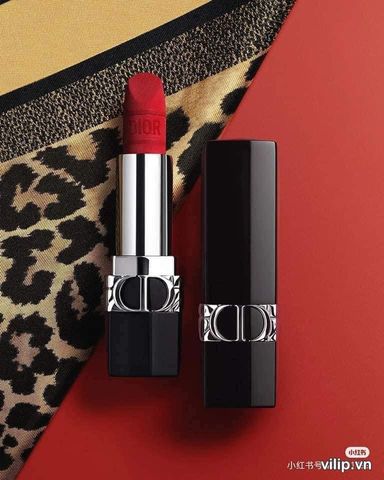 (Chính hãng) Son Dior Rouge 624 Verone Velvet Finish Màu Đỏ Đất Son